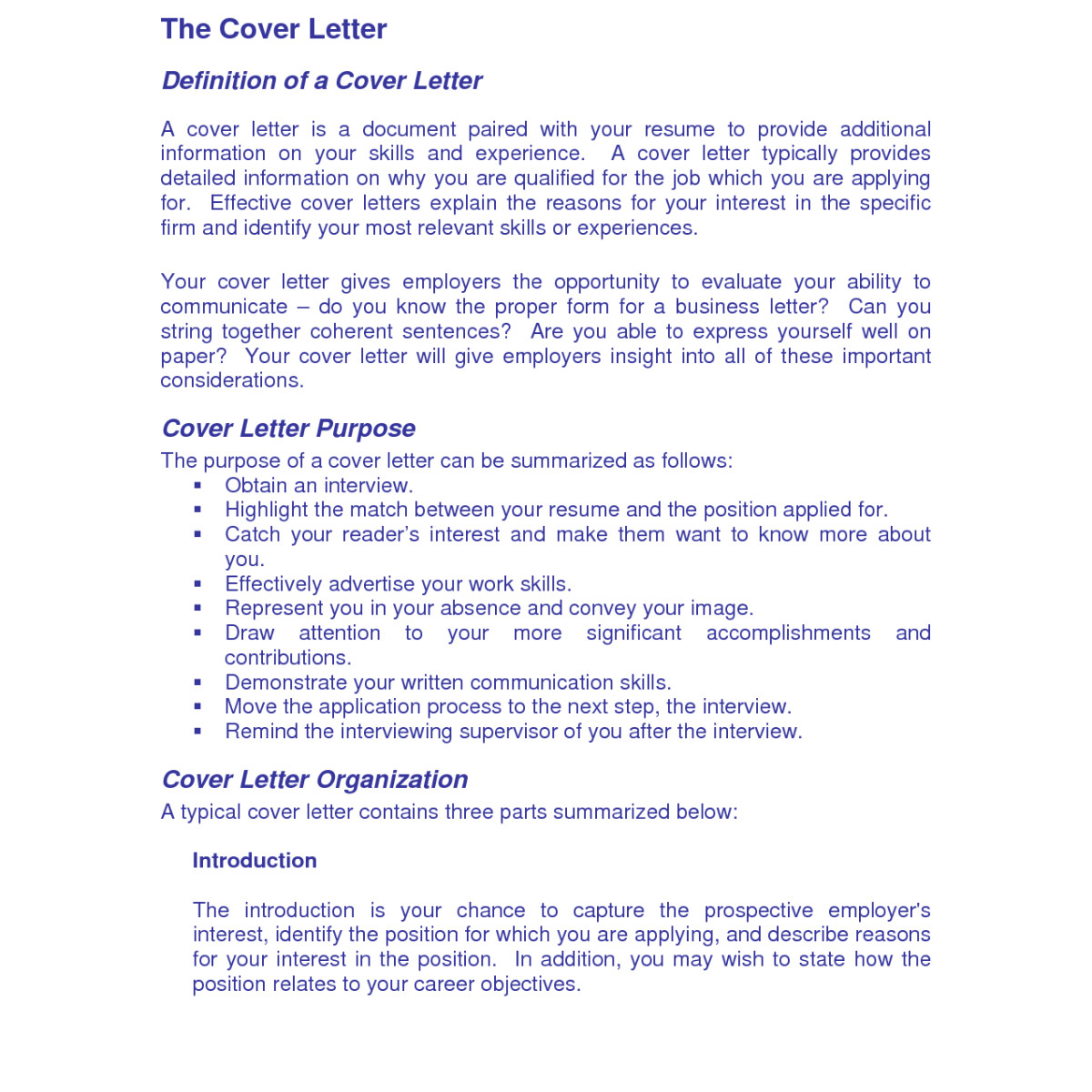 cover letter meaning in urdu