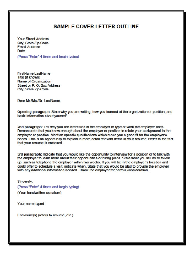 What Font Should A Cover Letter Be Cover Letter Samples