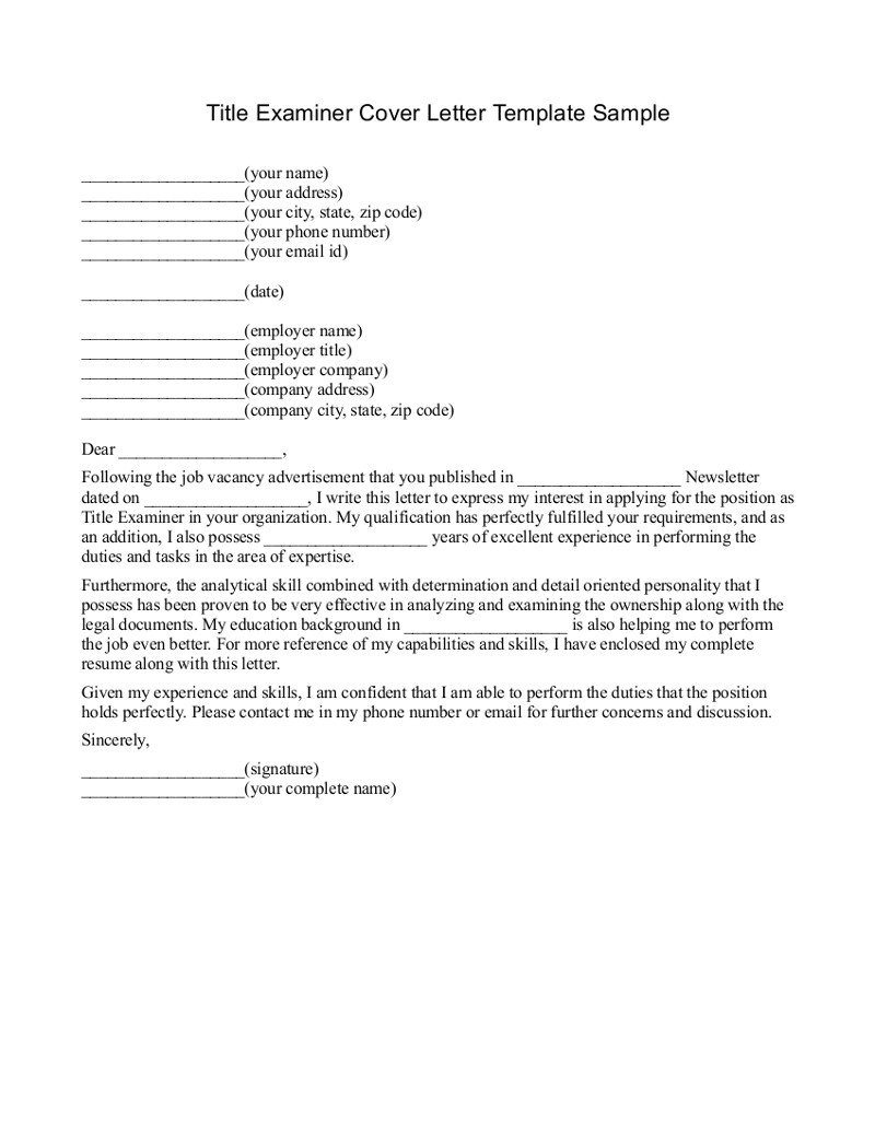 What is A Cover Letter Title 1 What is A Cover Letter Title Cover Letter Title Example Best Letter Sample