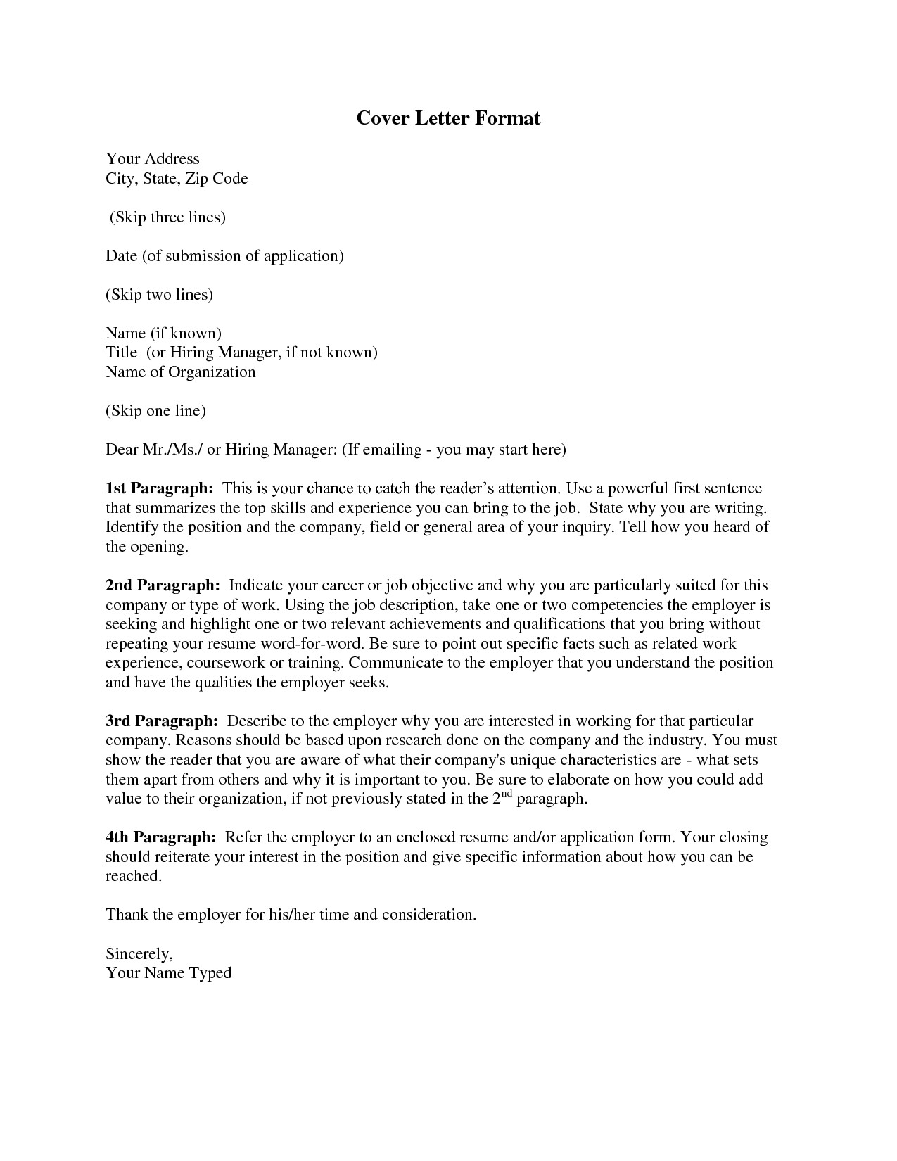 What is the format Of A Cover Letter Cover Letter format Fotolip Com Rich Image and Wallpaper