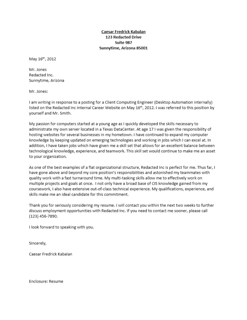 What to Put On Cover Letter Of Resume What to Put In A Cover Letter Letters Free Sample Letters