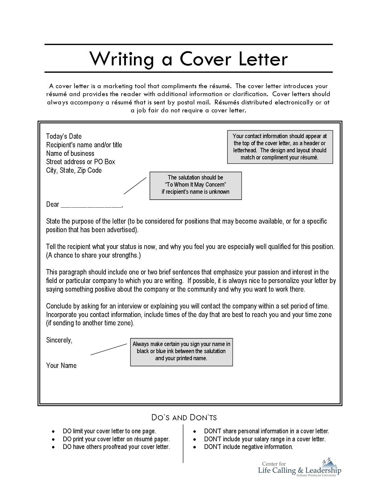 write a letter online and print it