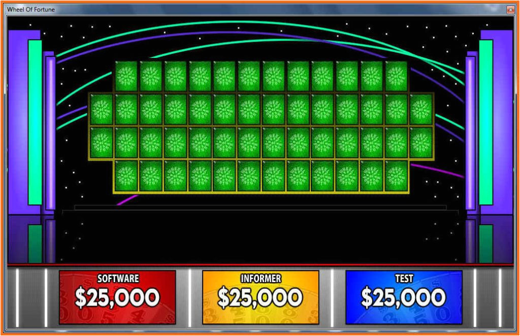 wheel of fortune powerpoint template with sound