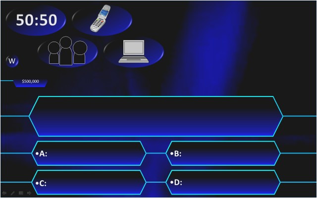 who wants to be a millionaire template powerpoint with sound