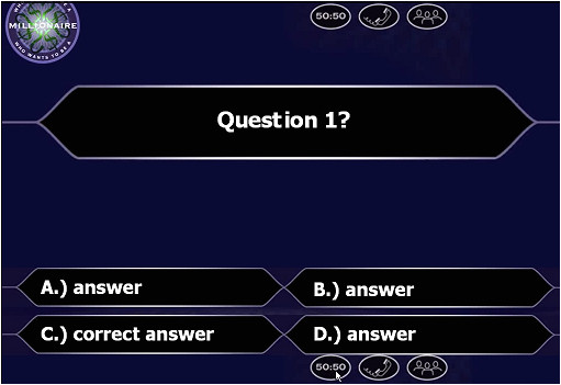 who wants to be a millionaire powerpoint template with music