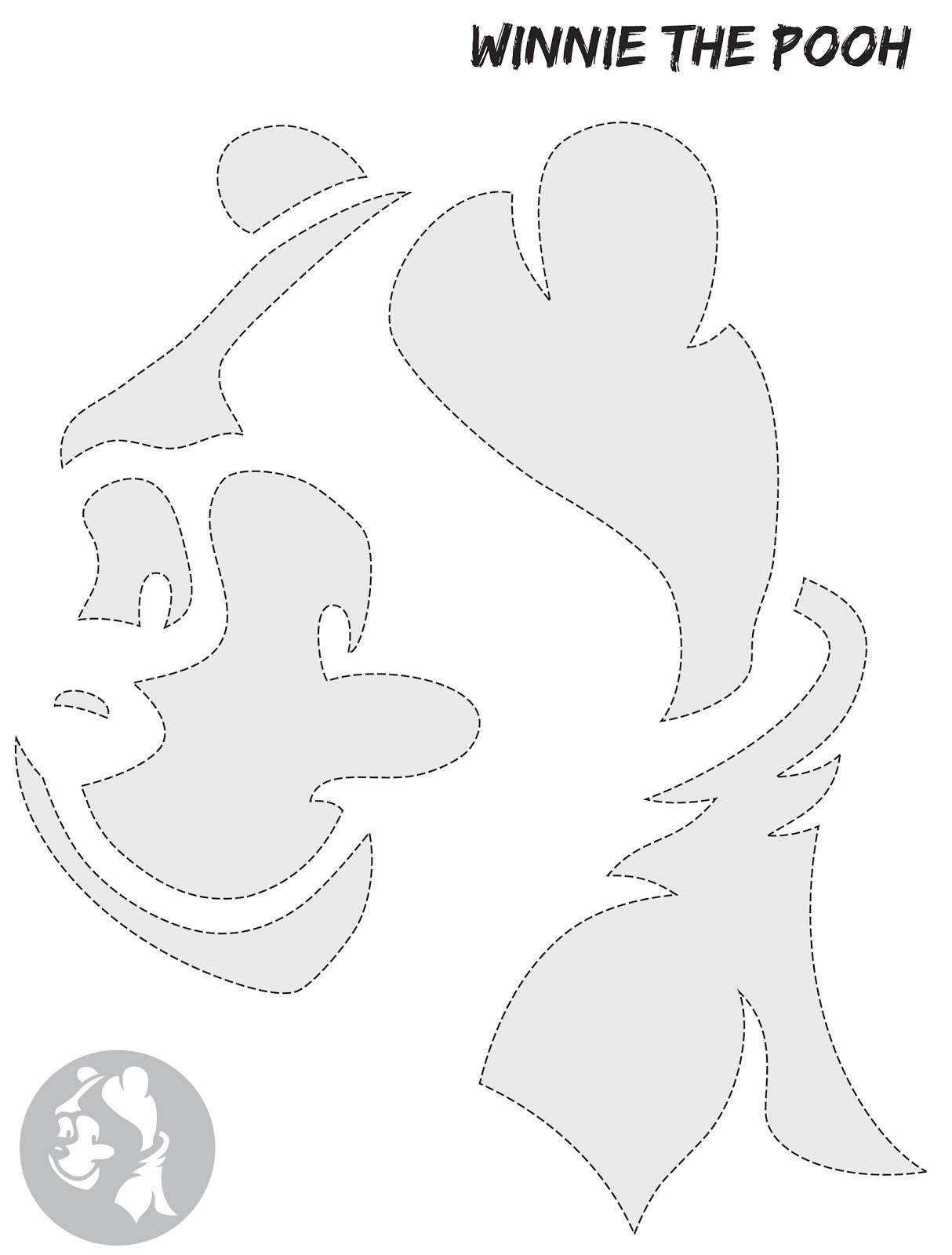 Winnie the Pooh Pumpkin Carving Templates Single Mummy One In A Million Free Pumpkin Stencils