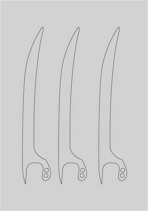 Wolverine Claws Template Dali Lomo X Men Wolverine Prop Claws Cardboard Diy