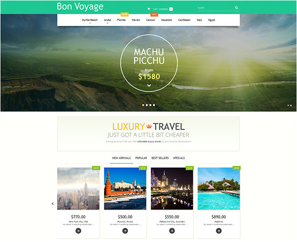 WordPress Blog Template PHP 21 Travel PHP themes Templates Free Premium Templates