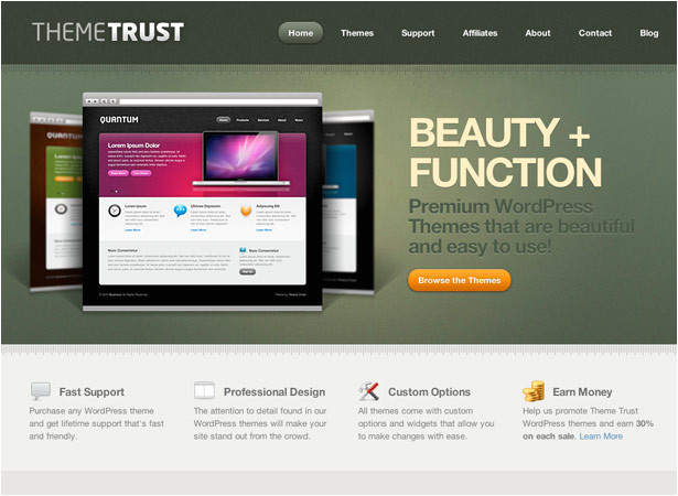 10 places to buy professionally designed themes