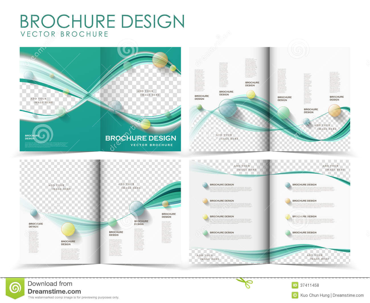 pages brochure template