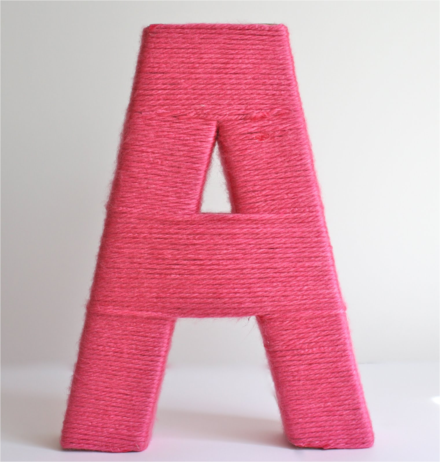 Yarn Covered Letters Christina Williams Yarn Wrapped Letters