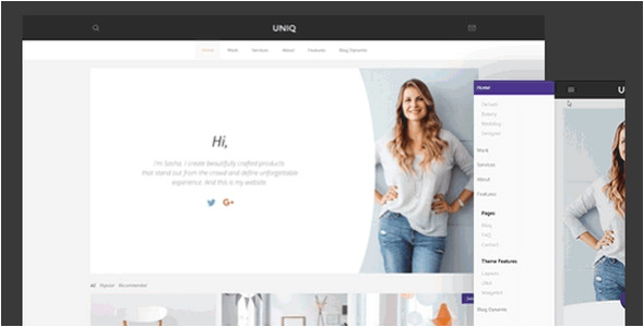 Yootheme Joomla Templates Free Download Uniq V1 0 2 Joomla Template 3 X Yootheme Free Download
