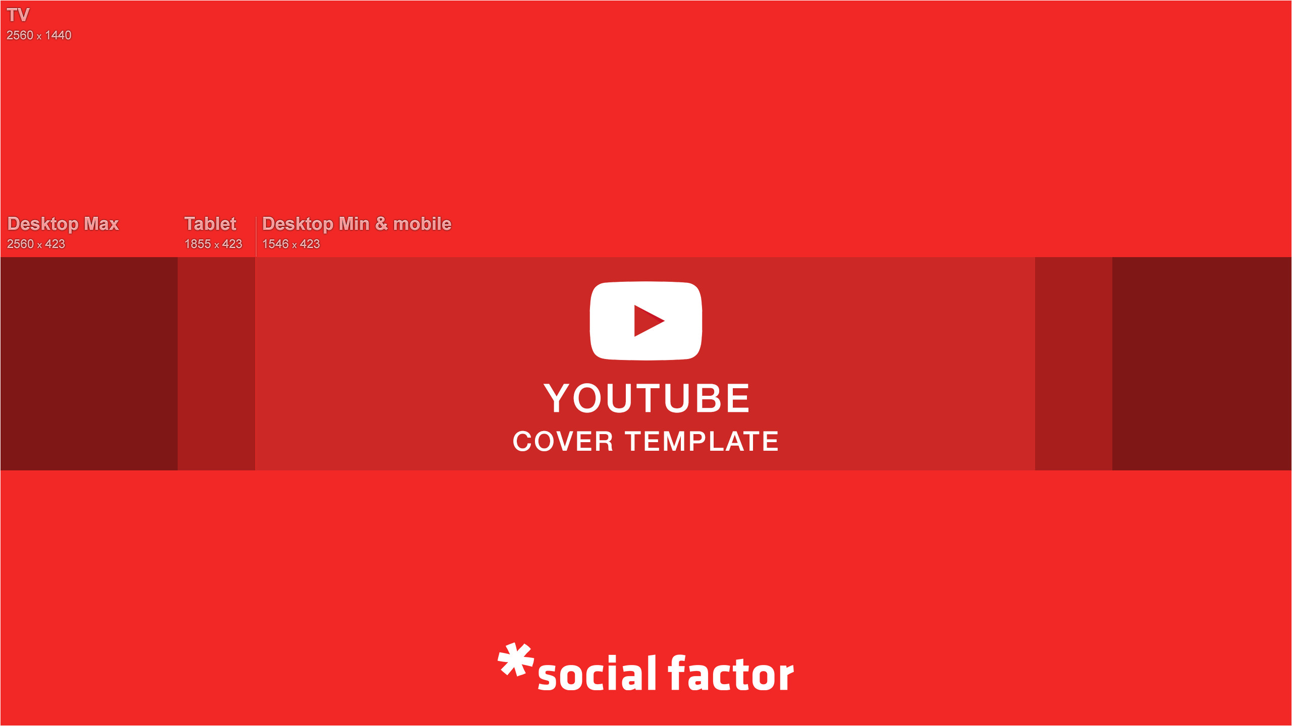 youtube cover template
