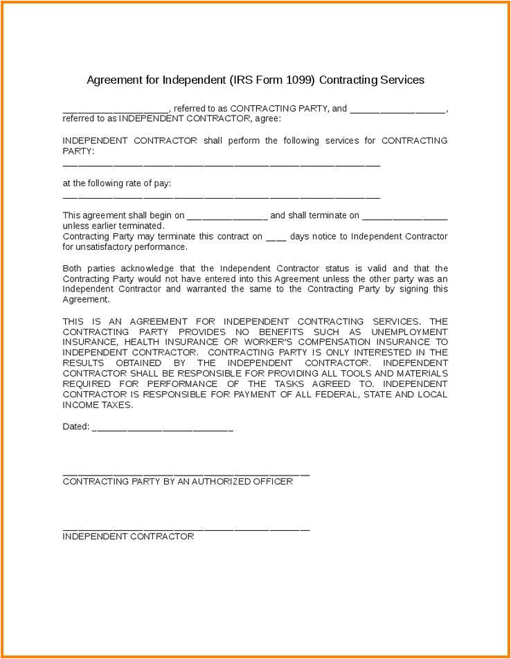 1099 employee contract template williamson ga us employee aggrement
