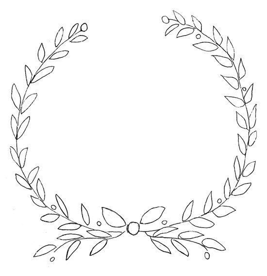 Apms Contract Template Laurel Leaf Crown Template Hapipi Info