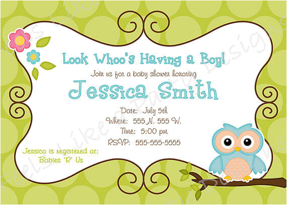 free printable baby shower flyers template
