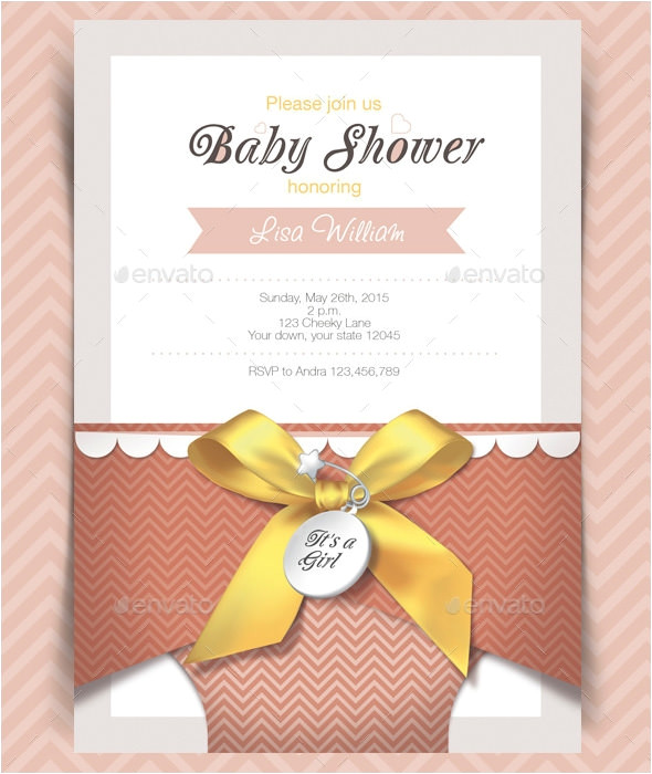 Baby Shower Invite Template for Email 8 attractive Email Invitation Templates Psd Ai Eps