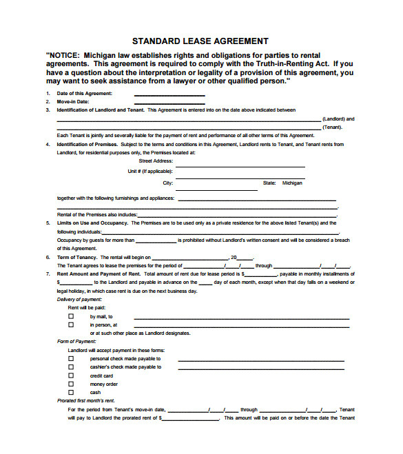 Beat Lease Contract Template Pdf 11 Lease Contract Templates Free Word Pdf Documents
