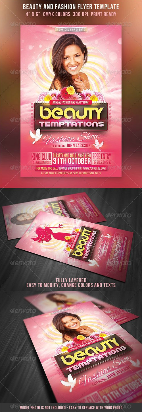 beauty pageant flyer templates