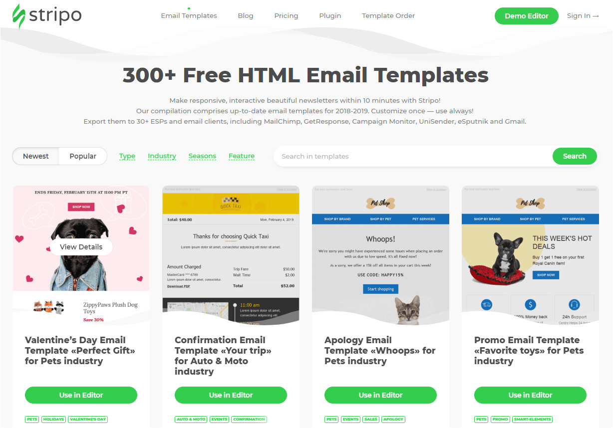 top best free email template builders