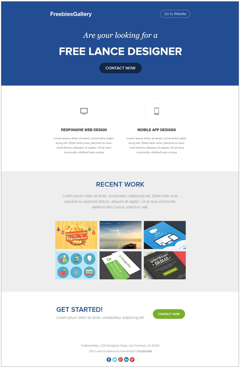email newsletter templates psd