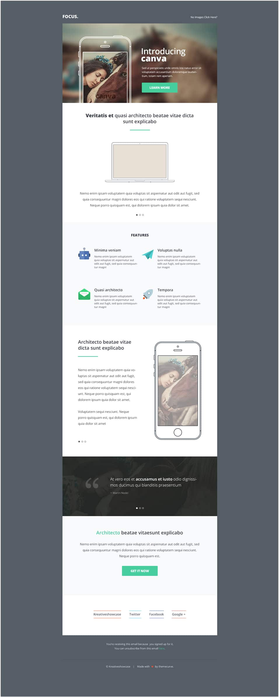 Canva Email Newsletter Template Free Email Newsletter Templates Psd Css Author