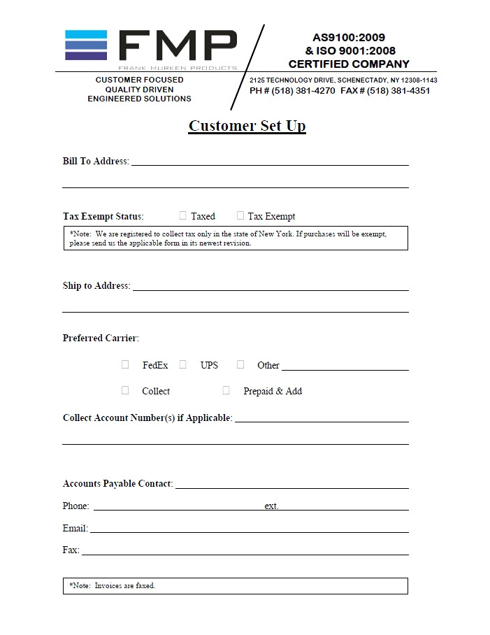 cell phone repair agreement form last new customer form template setup forms fmp frank murken wo c134762