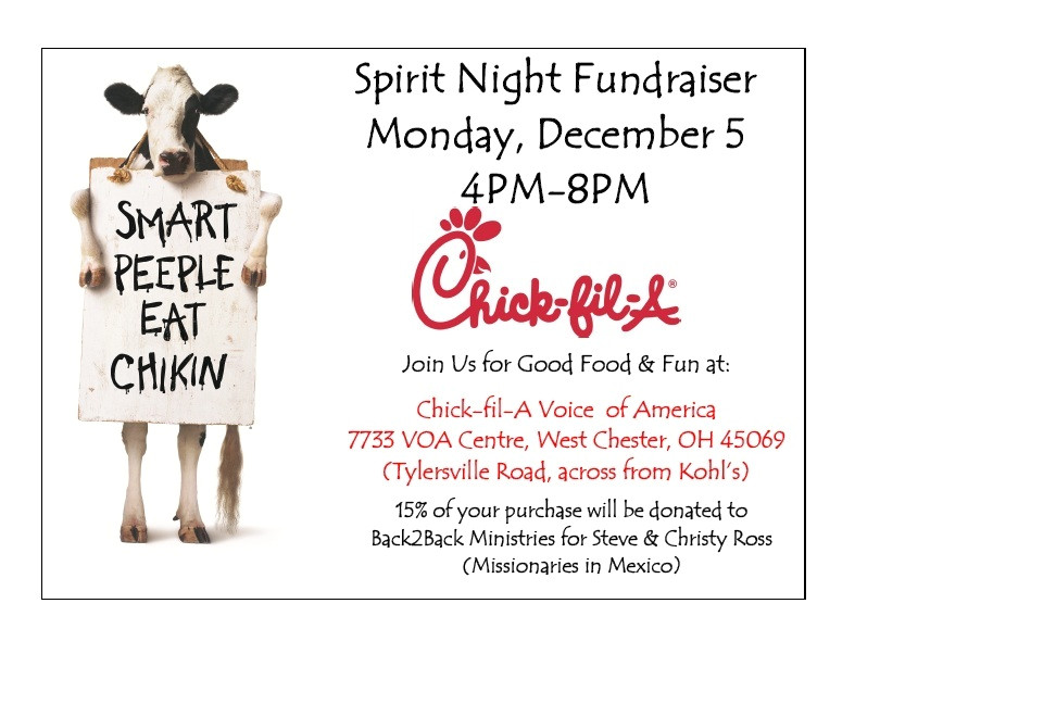 Chick Fil A Flyer Template Steve and Christy 39 S Space