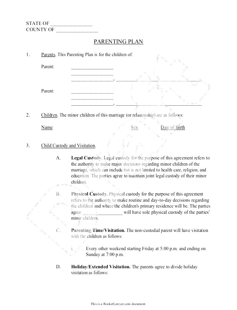 child care agreement template