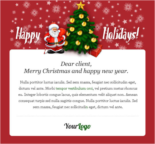 Christmas Card Emails Templates Free 17 Beautifully Designed Christmas Email Templates for