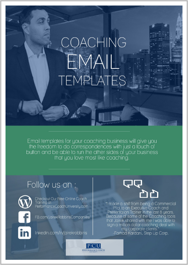 intro email templates for coaches