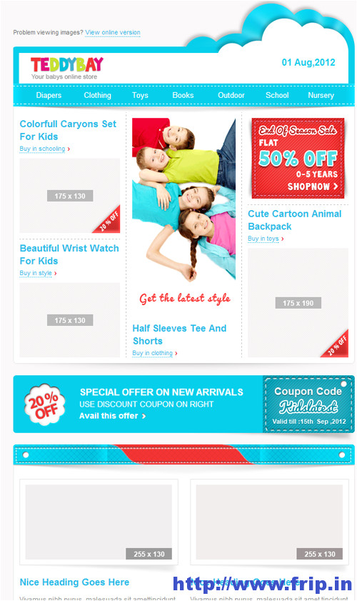 best 40 shopping ecommerce email templates