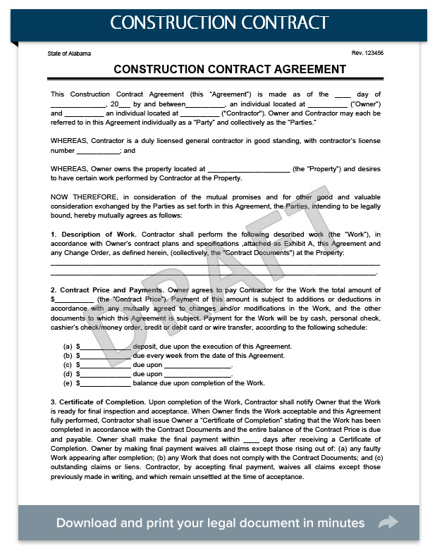 construction contracts everything you need to know