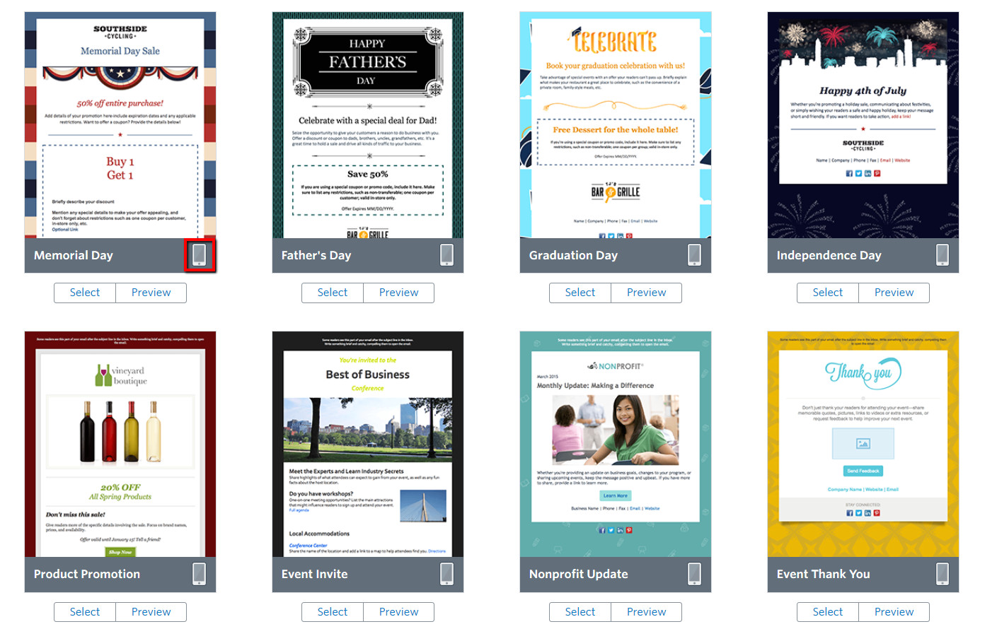 Constant Contact Email Template Design Constant Contact Review Powerful Email Marketing Made Simple
