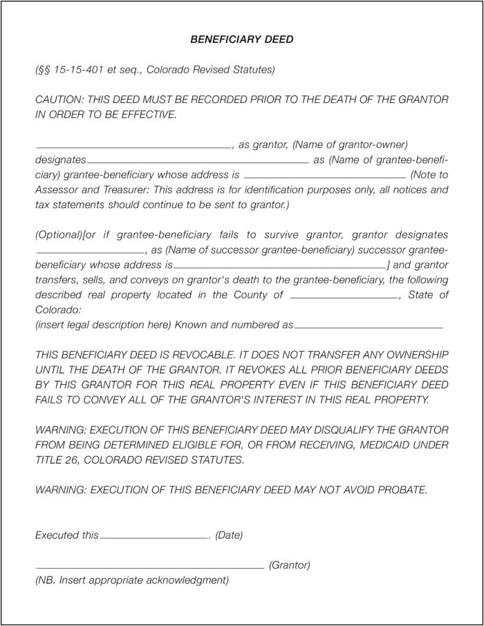 deed of conveyance sample