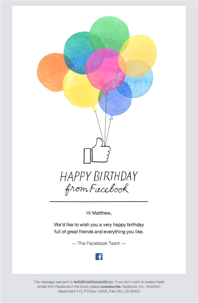birthday email best practices