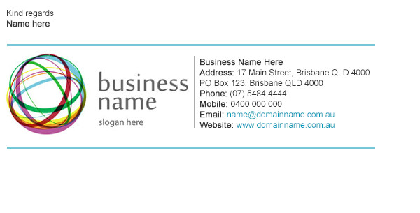 Corporate Email Signature Template How to Enhance Your Signature Line to Reflect Your Company