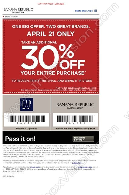 email design coupon offers