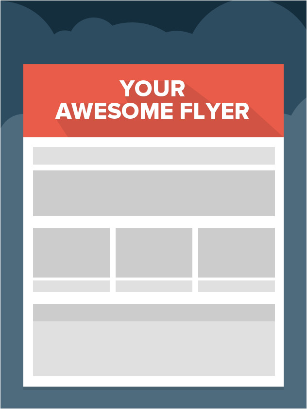 create a flyer online free and print