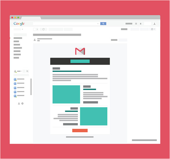 gmail email template
