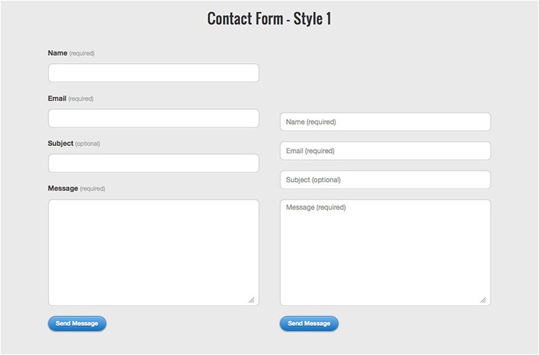 Css Email form Template Blog Archives Priorityexchange
