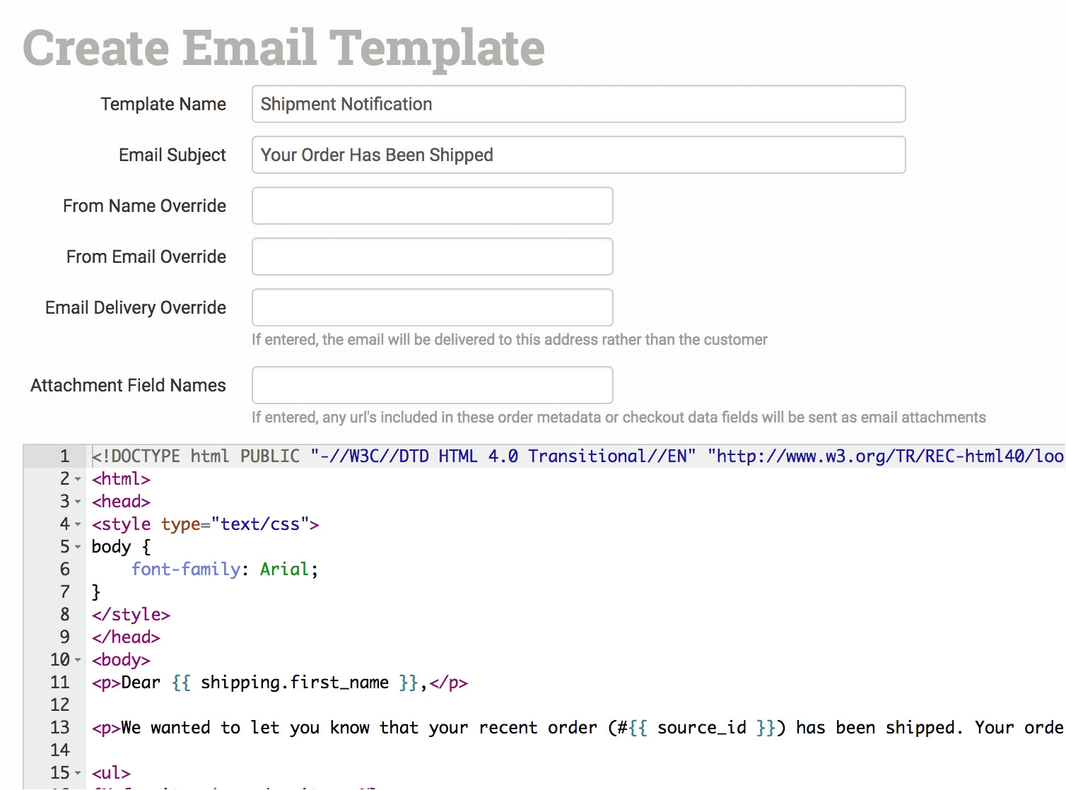 255 work with email templates