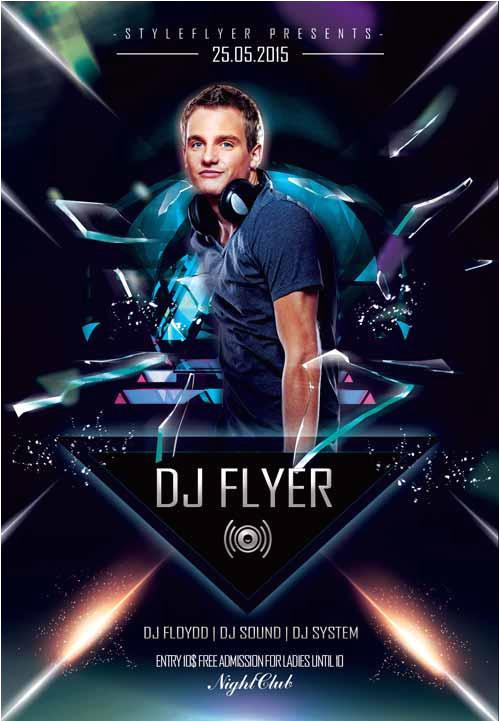 Dj Flyers Templates Free 1 Dj Flyers Templates Free 80 Creative Free Dj Flyers Psd Templates Utemplates