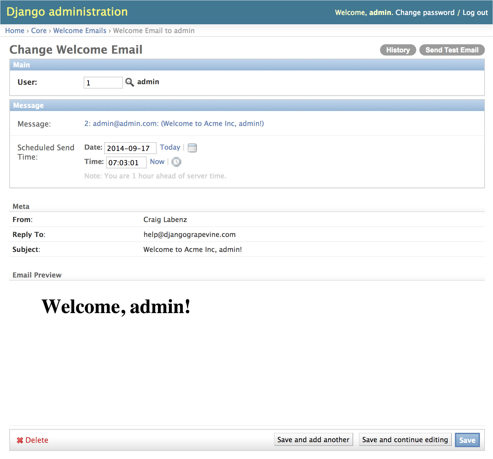 Django Send Email with Template Github Craiglabenz Django Grapevine A Comprehensive