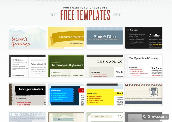 free html email newsletter templates