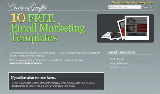 100 free responsive html e mail e newsletter templates