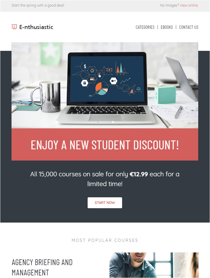 Ecommerce Email Templates Free Download 99 Free Responsive HTML Email Templates to Grab In 2018