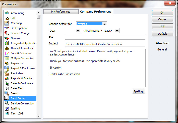Edit Quickbooks Email Template 1 Edit Quickbooks Email Template How to Change An Email Template In Quickbooks Quickbooks