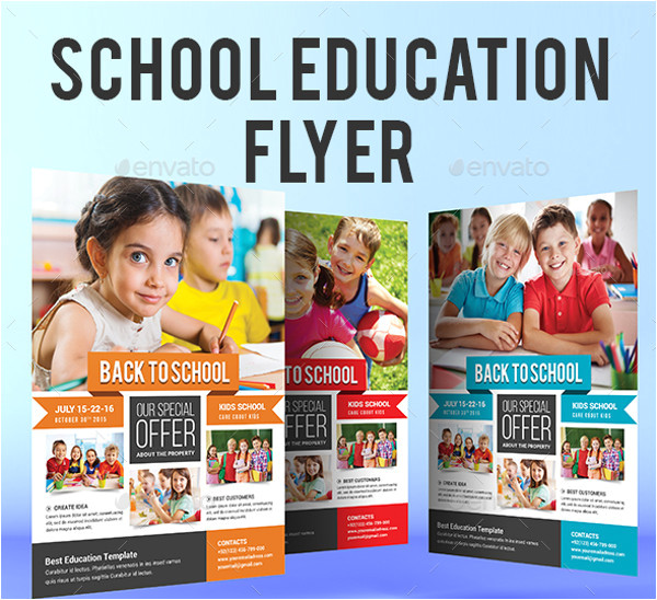 education flyer