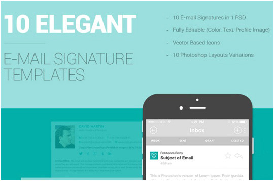 10 free email signature templates